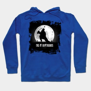 Do It Outdoors - pond hockey Hoodie